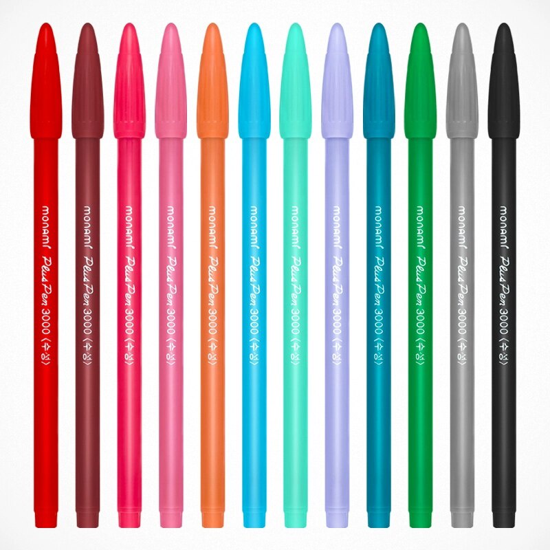 Set 6 bút mực gel ANGEL MARK 3000 gốc nước viết vẽ graffiti trang trí sổ tay tiện lợi