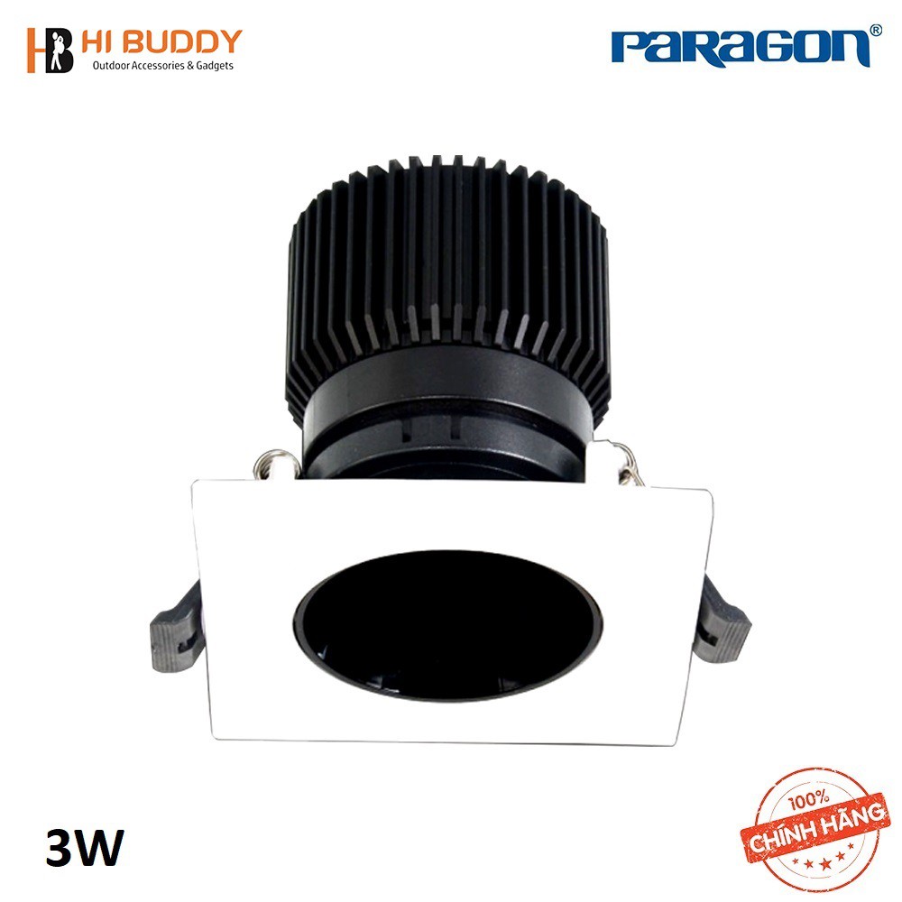 Đèn LED Paragon Âm Trần Chiếu Điểm (CRDC Series) 3W/ 5W/ 7W/ 12W - Ánh Sáng Vàng/ Trung Tính/ Trắng. CHÍNH HÃNG HIBUDDY