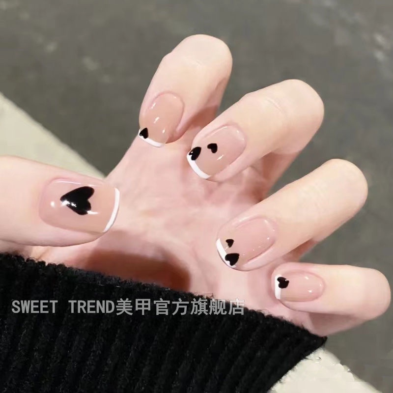 Miếng dán trang trí móng tay STZPRONAIL hình trái tim ngọt ngào