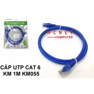 Cáp Mạng Lan Internet KingMaster Chuẩn CAT6 UTP Dài 1m