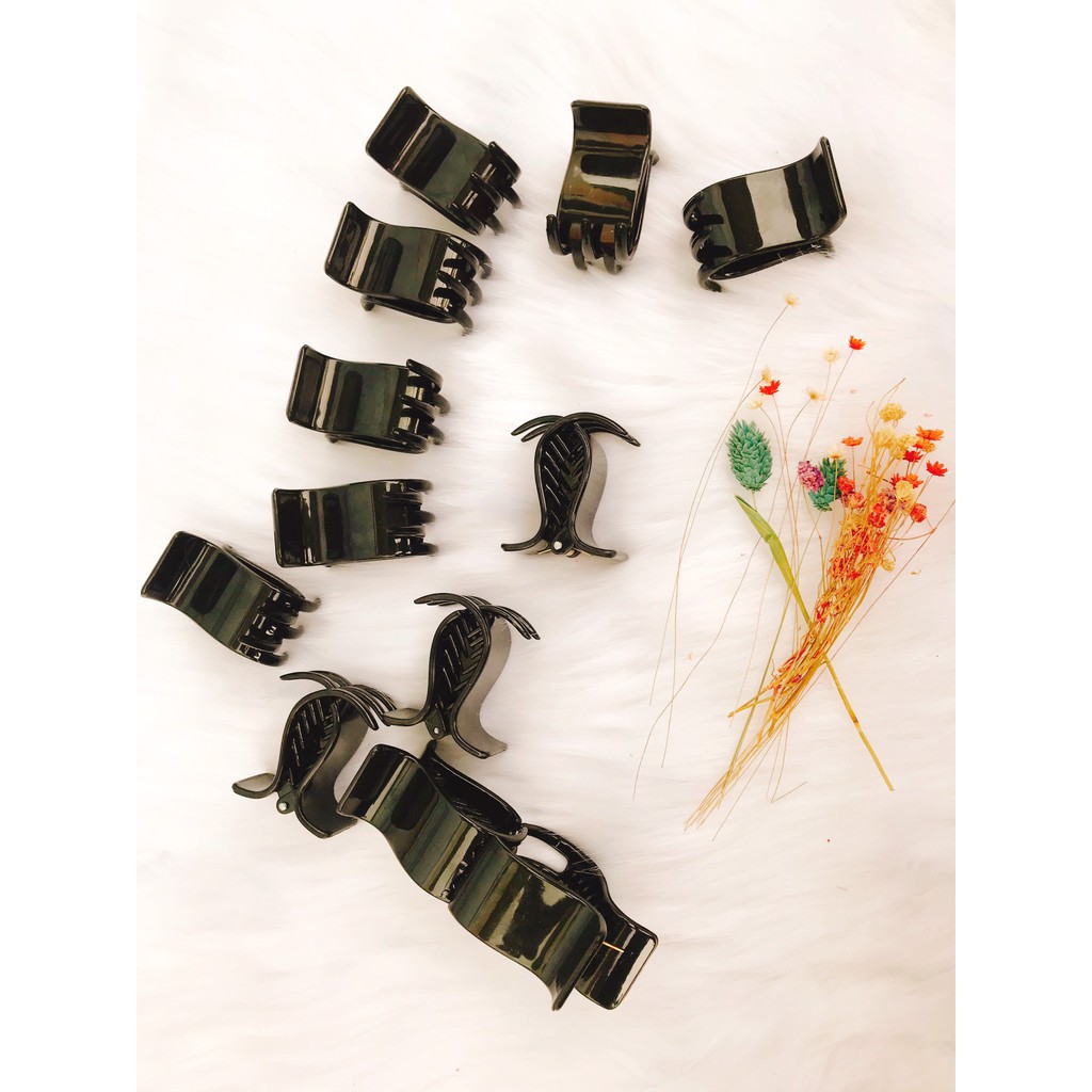 Kẹp Tóc Càng Cua Trơn BÓNG - NHÁM