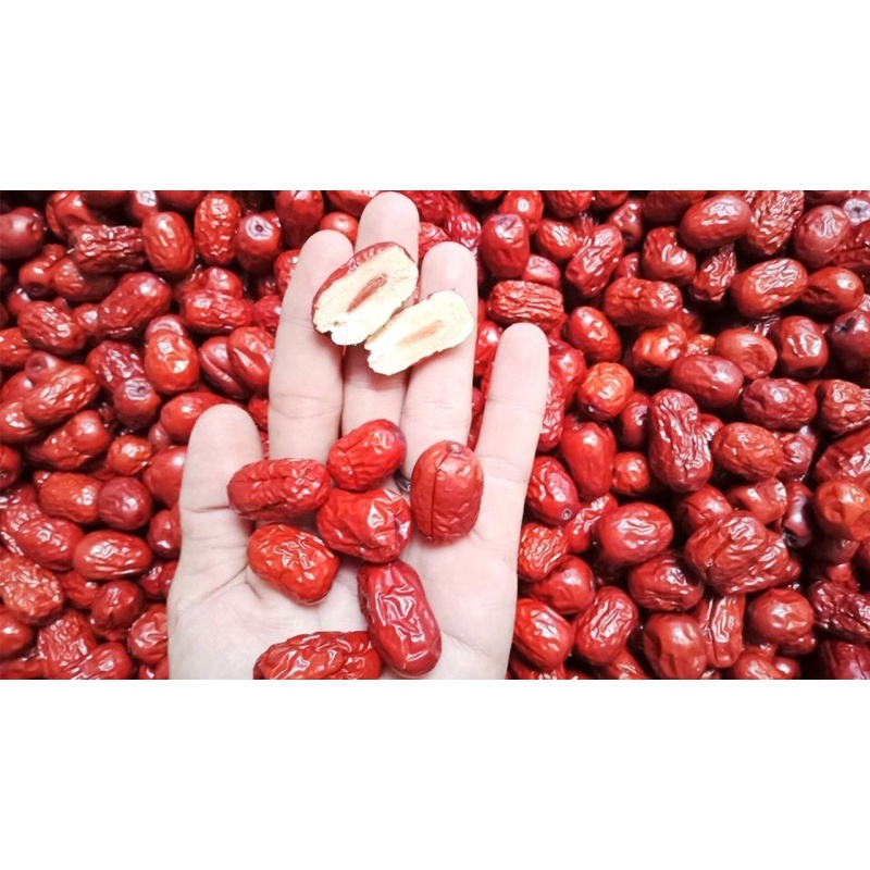 1kg Táo đỏ khô Tân Cương [loại trái trung] ngọt dẻo