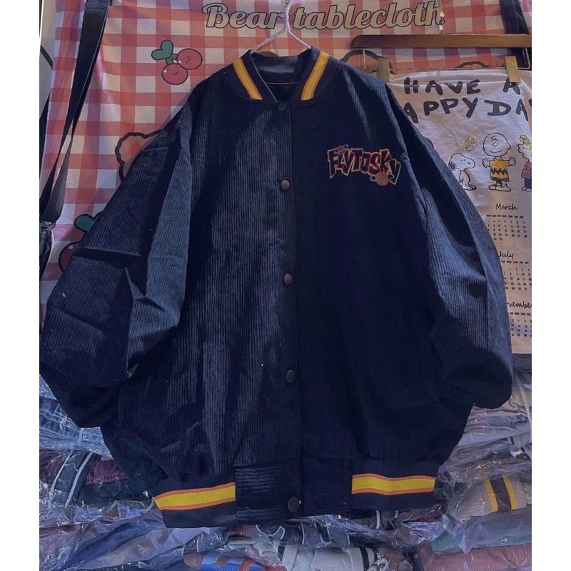 ÁO KHOÁC BOMBER ULZZANG CHẤT NHUNG TĂM CỰC HOT (hình thật) | BigBuy360 - bigbuy360.vn