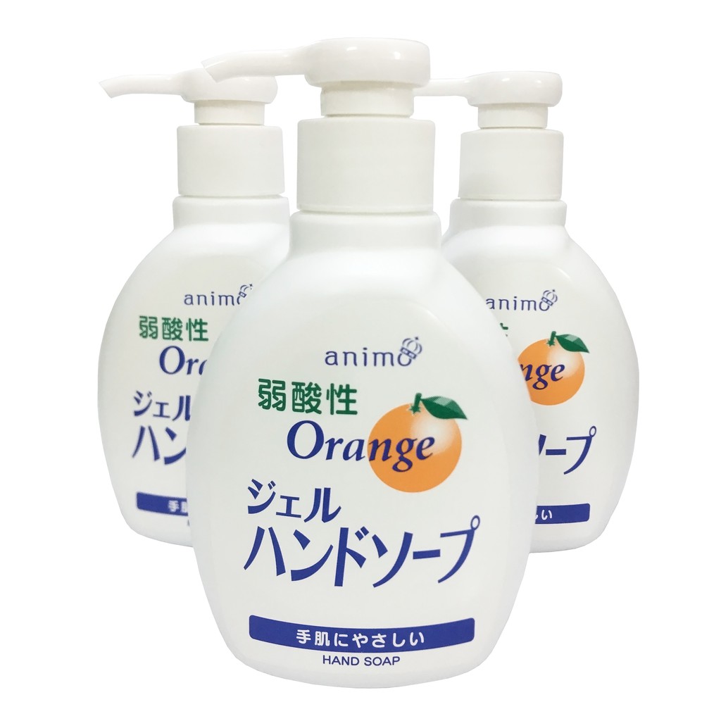 Nước rửa tay dạng bọt hương cam Nhật Bản 200ml