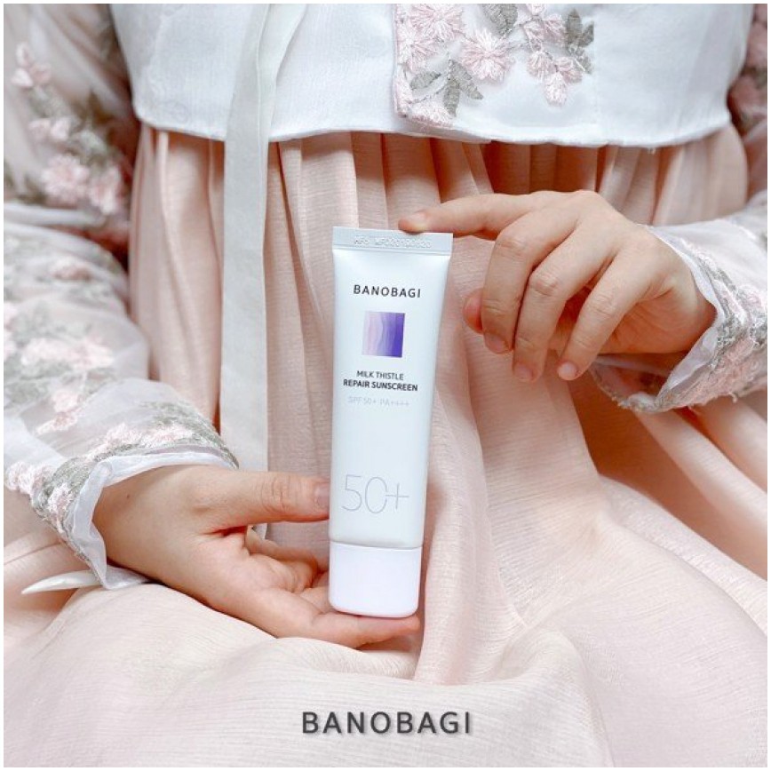 Kem Chống Nắng BANOBAGI Cho Da Nhạy Cảm REPAIR SUNSCREEN SPF 50+ PA++++ 15ml Và 50ml