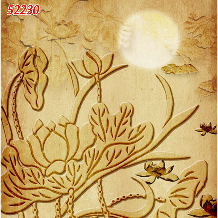 Tranh Trúc Chỉ Dán Phòng Thờ, Bàn Thờ 3D mẫu mới nhất năm nay