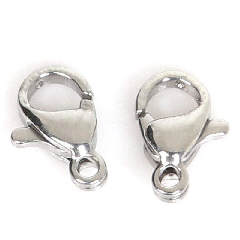 Móc Khóa Tôm Hùm Beadia Bằng Thép Không Gỉ Làm Vòng Tay/Vòng cổ DIY