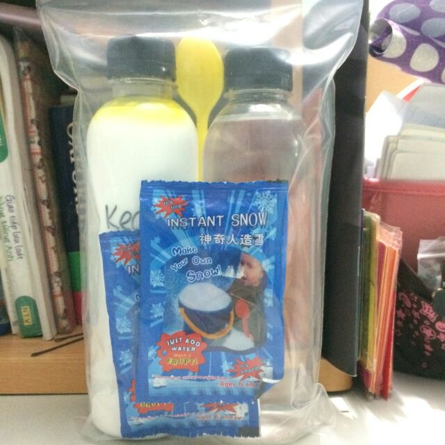 Kit làm slime ( slime Mây )