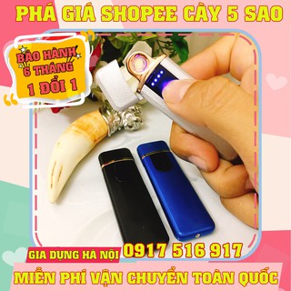 Bật lửa điện hồng ngoại cảm ứng vân tay