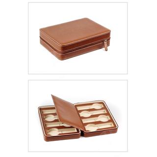 Hộp da đựng đồng hồ đem du lịch – Đựng 4 chiếc