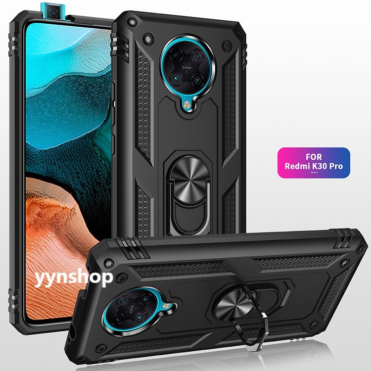 Ốp điện thoại kiểu giáp chống sốc chống rơi có giá đỡ cho Xiaomi Redmi K30 Pro K30 K20 Pro K20