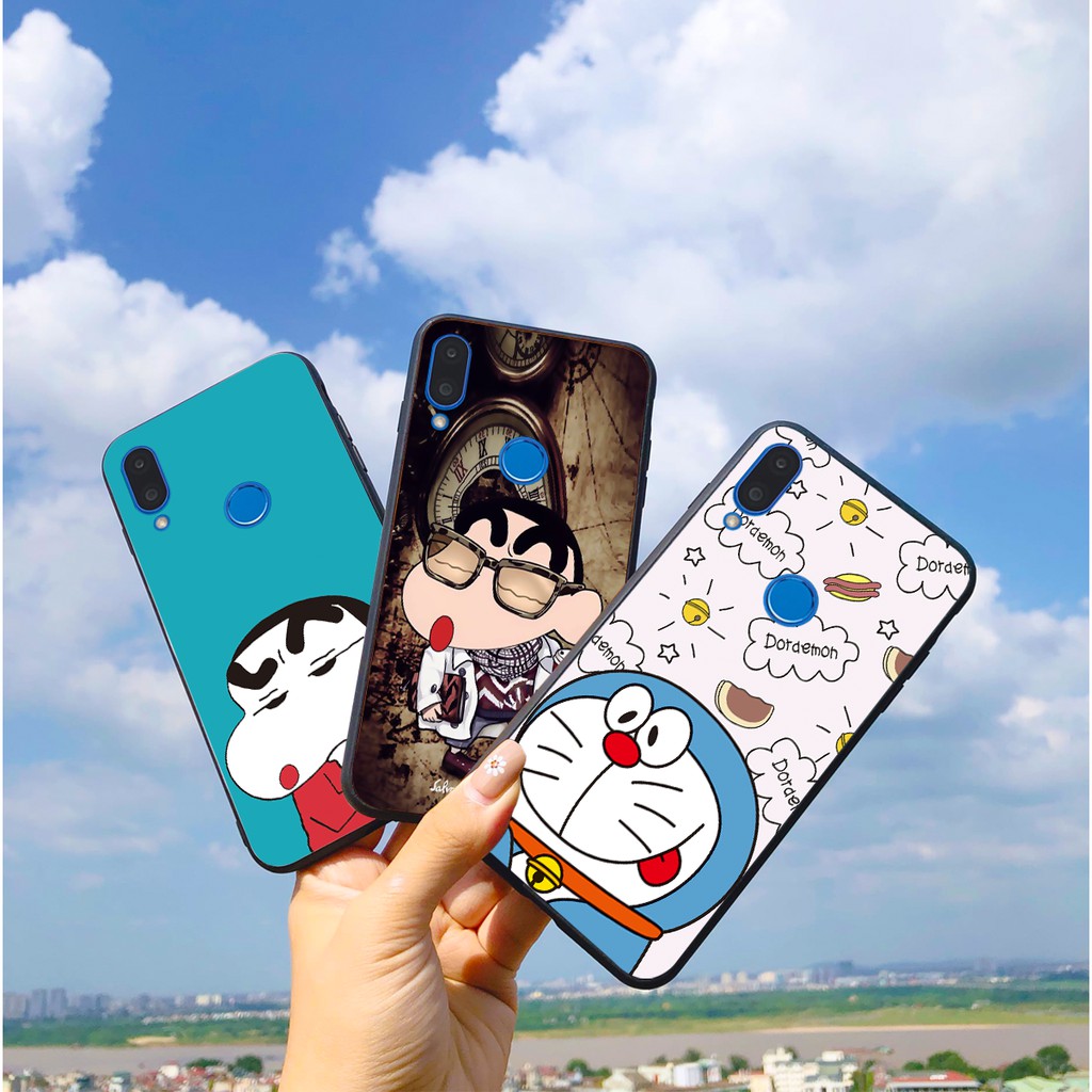 ỐP LƯNG HUAWEI NOVA 3-HUAWEI NOVA 3I-HUAWEI NOVA 3E IN HÌNH DOREAMON-SHIN BÚT CHÌ CỰC ĐỘC LẠ