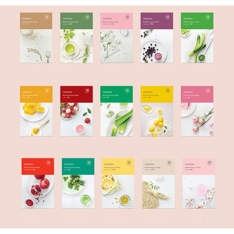 Bán lẻ - Mặt nạ Innisfree My Real Squeeze Mask