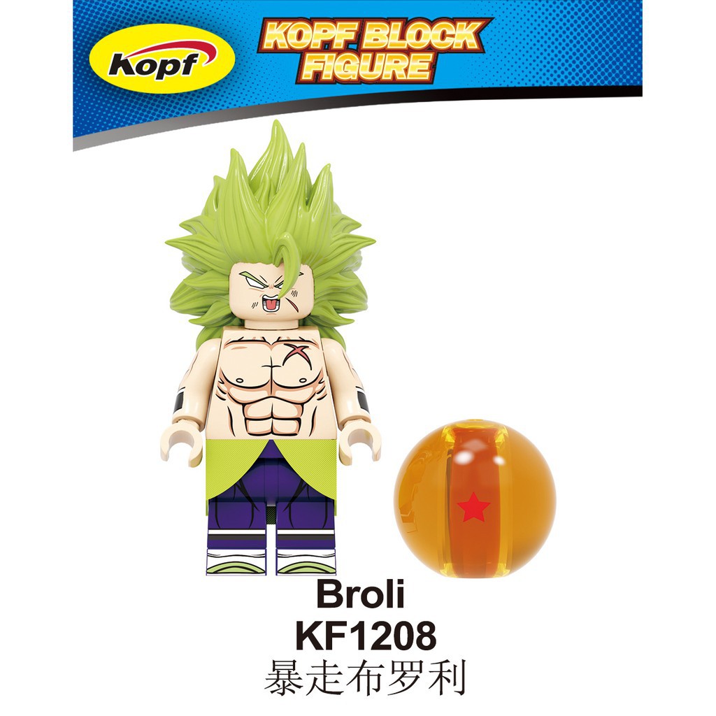 Bộ Lắp Ghép Lego Nhân Vật Son Goku Vegeta Super4 Trong Phim Hoạt Hình Dragon Ball Kf6098