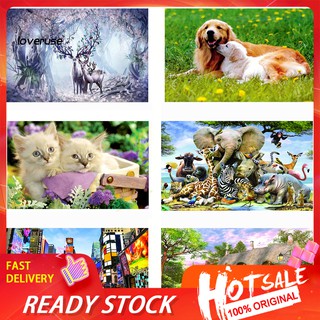 Bộ Đồ Chơi Xếp Hình Gồm 1000 Mảnh Ghép Hình Động Vật Cho Người Lớn Và Trẻ Em