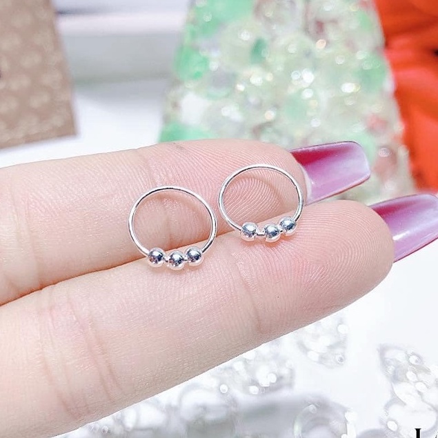 1 CHIẾC KHUYÊN TRÒN 1 BI 3 BI BẠC CHUẨN BẠC TA, BẠC NGUYỄN KHÁNG