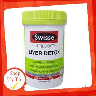 Giải độc gan Swisse Ultiboost Liver Detox 120 viên Mẫu mới