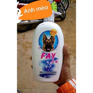 Dầu tắm fay 5 sao 800 ml
