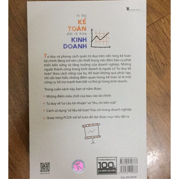 Sách - Tư Duy Kế Toán Phải Có Trong Kinh Doanh