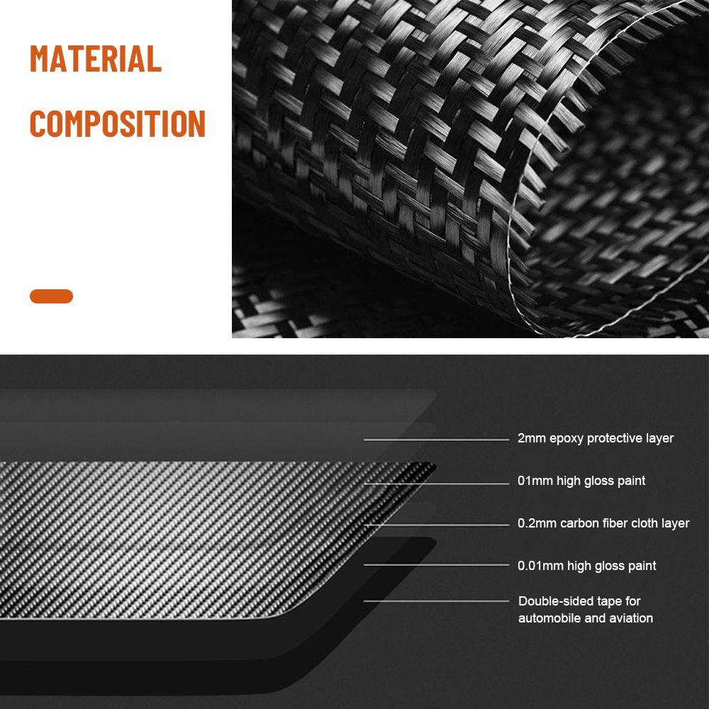 MYRONGVN Khung Trang Trí Bảng Điều Khiển Mở Cửa Xe Hơi Bằng Sợi Carbon Cho Ford Mustang 2015-2010