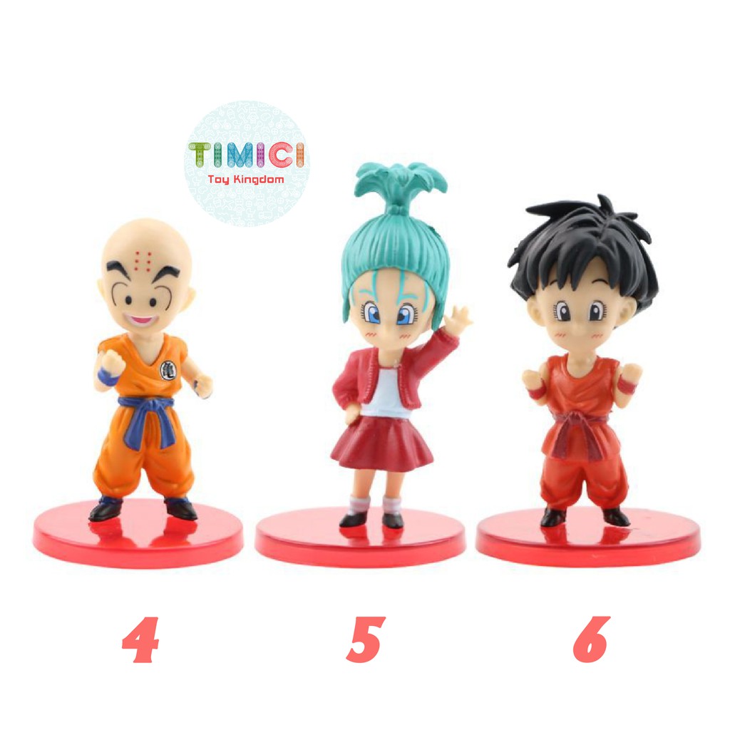 [SON002] Mô hình Dragon Ball - Figure WCF 13 nhân vật cao 8cm