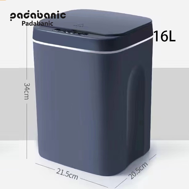 Thùng rác thông minh cảm ứng tự động 16L đóng mở 0.3s tiện lợi sang trọng , hợp vệ sinh