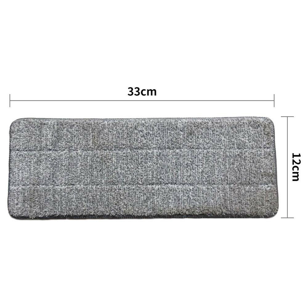 Microfiber Cloth Mop Kitchen Floor Cleaning Flat Mop Rag Bathroom Replacement