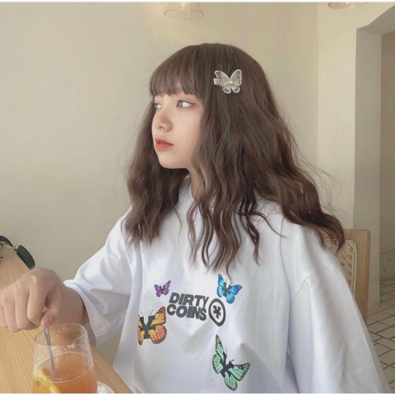 Áo thun tay lỡ Unisex form rộng