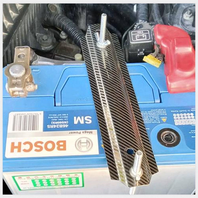 Giá Đỡ Pin Bằng Hợp Kim Nhôm Thông Dụng Cho Xe Hơi Ắc quy ô tô Buộc xuống bằng hợp kim nhôm Bảo vệ an ninh Bộ phận thay thế Trang trí Phụ kiện nội thất ô tô