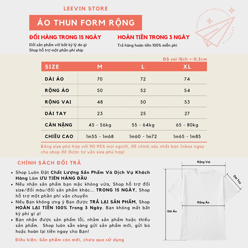 Áo Thun Form Rộng PALACE Unisex Nam Nữ - Kiểu áo phông form rộng tay lỡ Ulzzang Nelly - Leevin Store