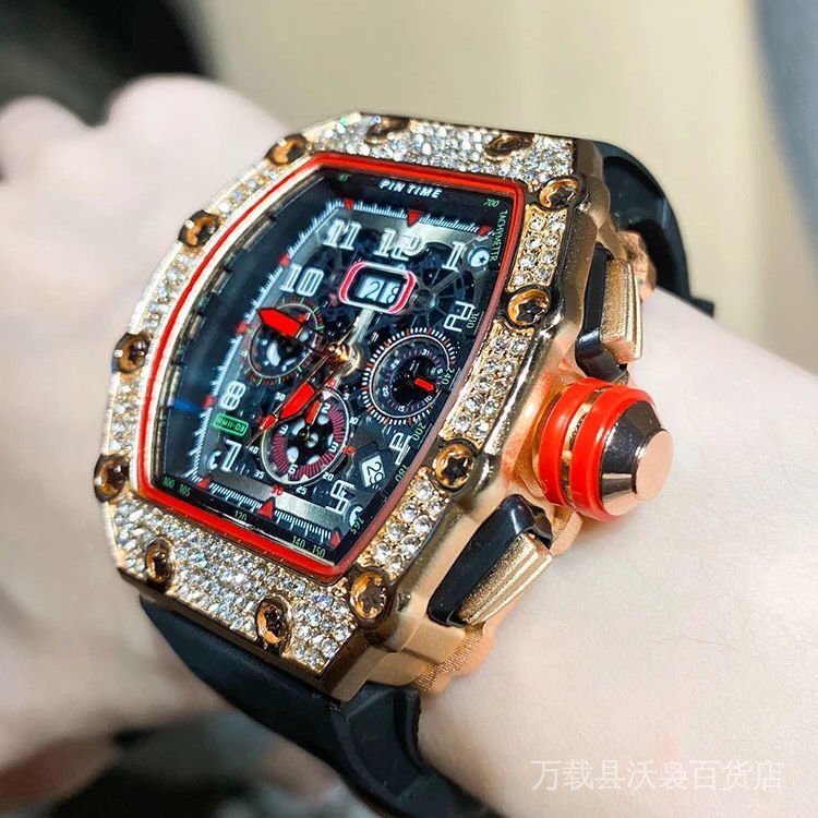 Đồng Hồ Cơ Tự Động Sáu Cánh Đa Năng Thời Trang Cao Cấp Cho Nam