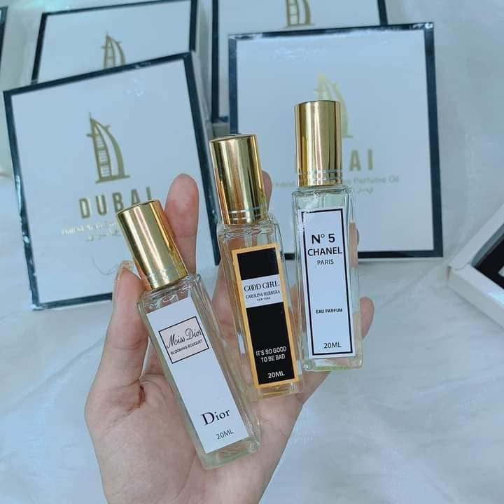 Set 3 chai nước hoa