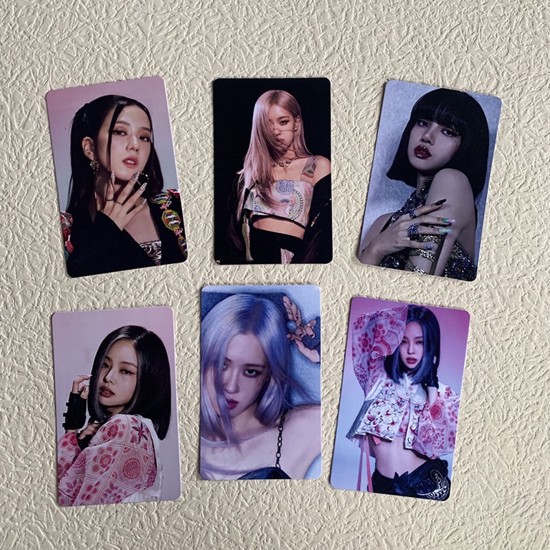 Set 10 tấm thẻ hình LOMO nhóm nhạc Blackpink