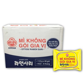 Thùng 48 Gói Mì Không Gói Gia Vị Ottogi Shop Đặc sản 3 miền Amaxi