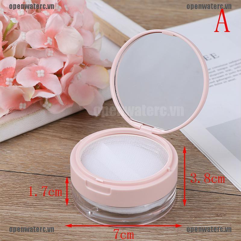 Hộp Rỗng Đựng Mỹ Phẩm Có Gương Soi 7 Kiểu Tùy Chọn