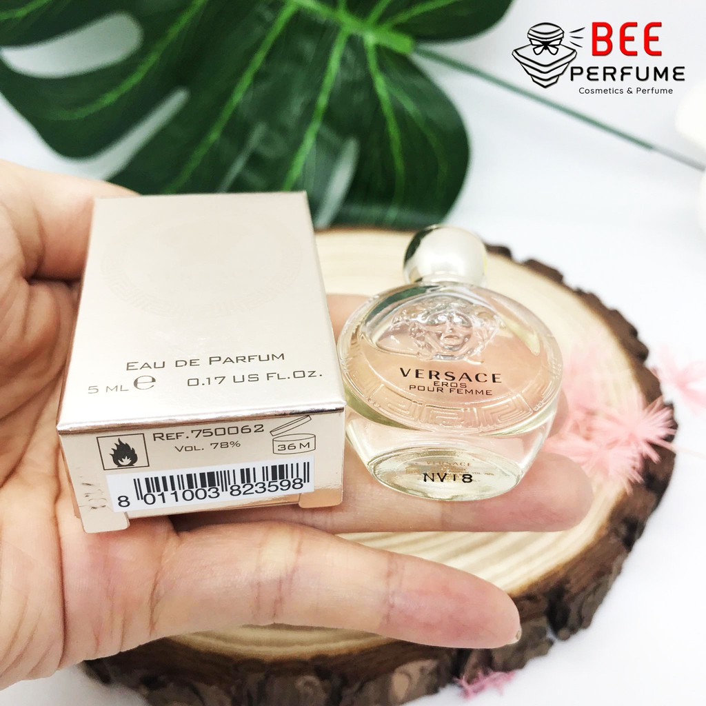 Nước Hoa Versace Eros Pour Femme EDP mini 5ML chính hãng cho nữ | Thế Giới Skin Care