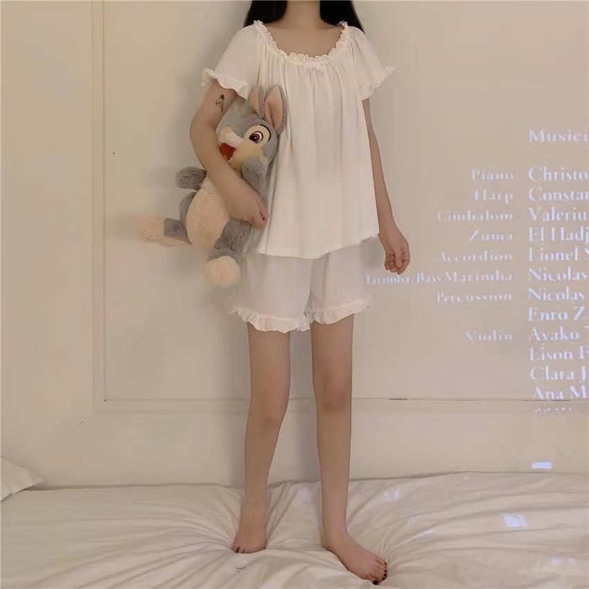 ❤️❤️Bộ đồ ngủ vải mỏng kiểu Nhật Bản thiết kế đơn giản dễ thương | BigBuy360 - bigbuy360.vn