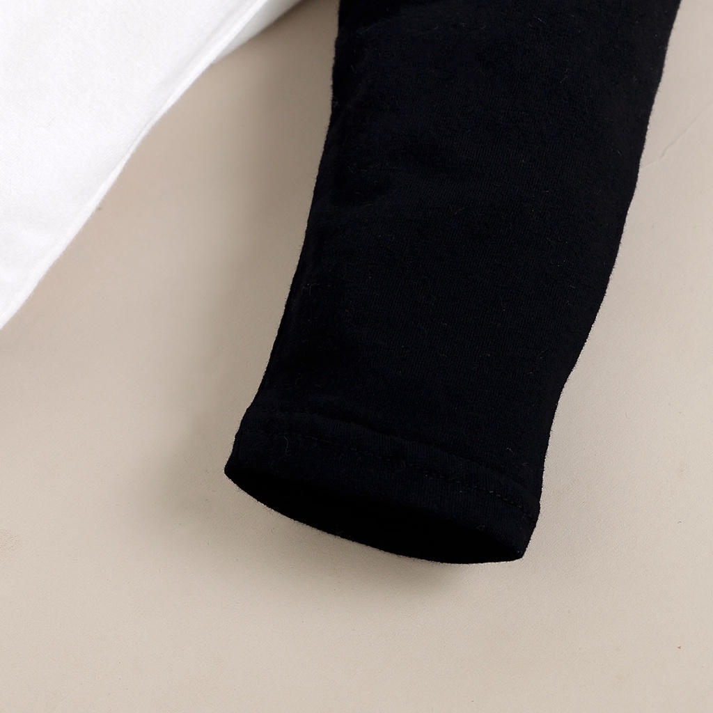 Bộ đồ 3 món MIKRDOO gồm áo liền quần dài tay in họa tiết ngựa vằn + quần + mũ phong cách mùa thu cho bé sơ sinh