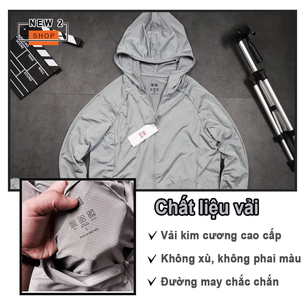 Áo khoác nắng -Áo chống nắng nam nữ chất liệu vải cao cấp thoáng mát chống tia UV hàng made in Việt Nam New2_Shop | BigBuy360 - bigbuy360.vn