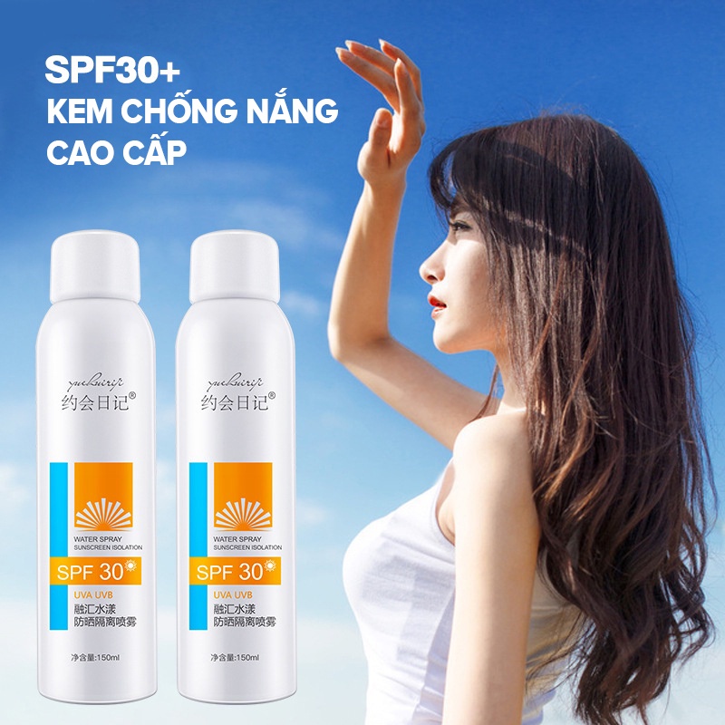 Chai xịt chống nắng IMAGES Mmz009 chống tia cực tím chăm sóc da toàn thân
