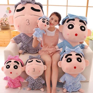 Gấu bông cu Shin mặc quần áo đủ size 35-1m2
