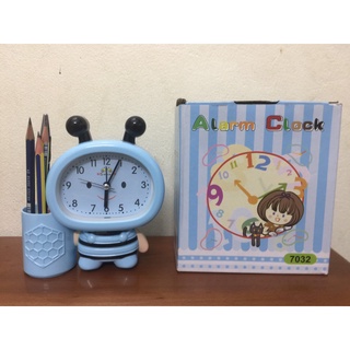 >Đồng hồ báo thức -Đồng hồ để bàn báo thức, hình độc đáo dễ thương , Màu "Xanh dương/Xanh lá/ Hồng