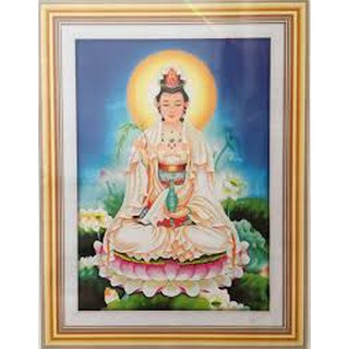 Tranh Đính Đá Mẹ Quan Âm DF2491 - 56x75cm