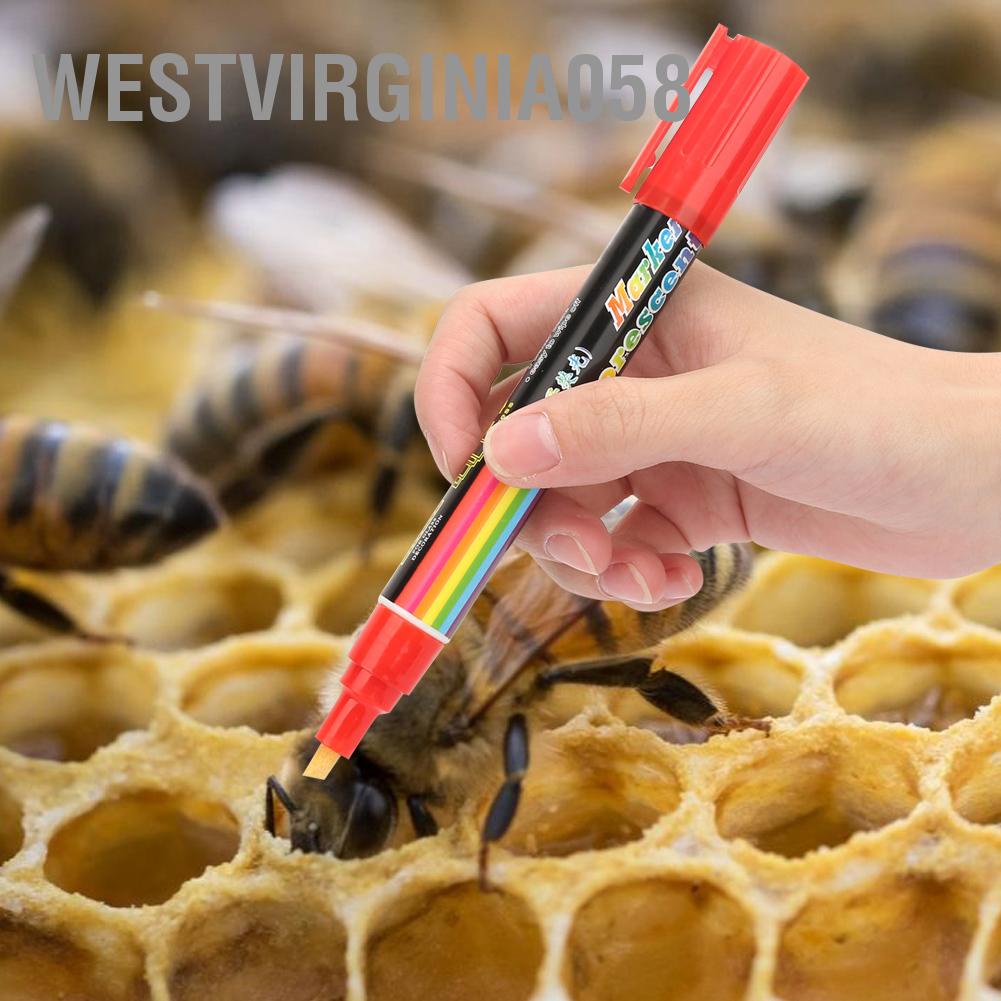 Westvirginia058 Bút đánh dấu ong chúa bằng nhựa cao cấp