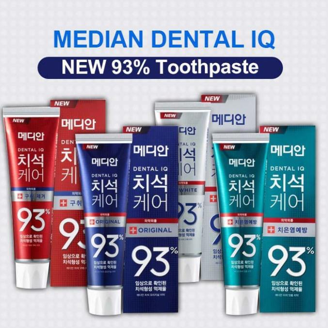 Kem đánh răng Median 93% Toothpaste Chính Hãng Hàn Quốc