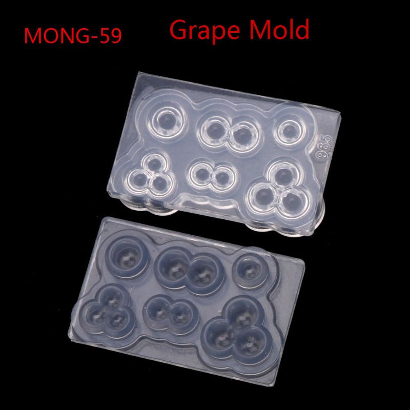 Khuôn silicone làm đồ chơi thực phẩm đóng vai 3D kích thước nhỏ handmade nhiều mẫu tùy chọn tiện lợi