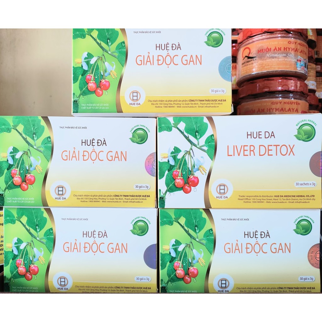 HUỆ ĐÀ GIẢI ĐỘC GAN (hộp 30 gói) | BigBuy360 - bigbuy360.vn
