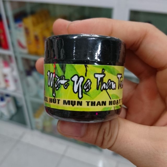 Gel hút mụn than hoạt tính