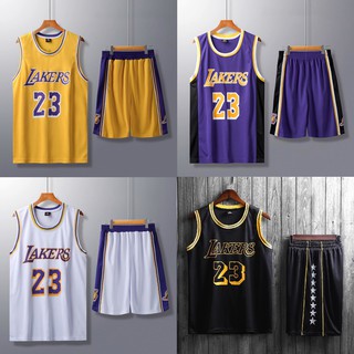 Phiên Bản Thành Phố 23 LeBron James Jersey Bộ Nam Los Angeles Lakers Quần Áo Bóng Rổ Thời Trang Đồng Phục Thể Thao
