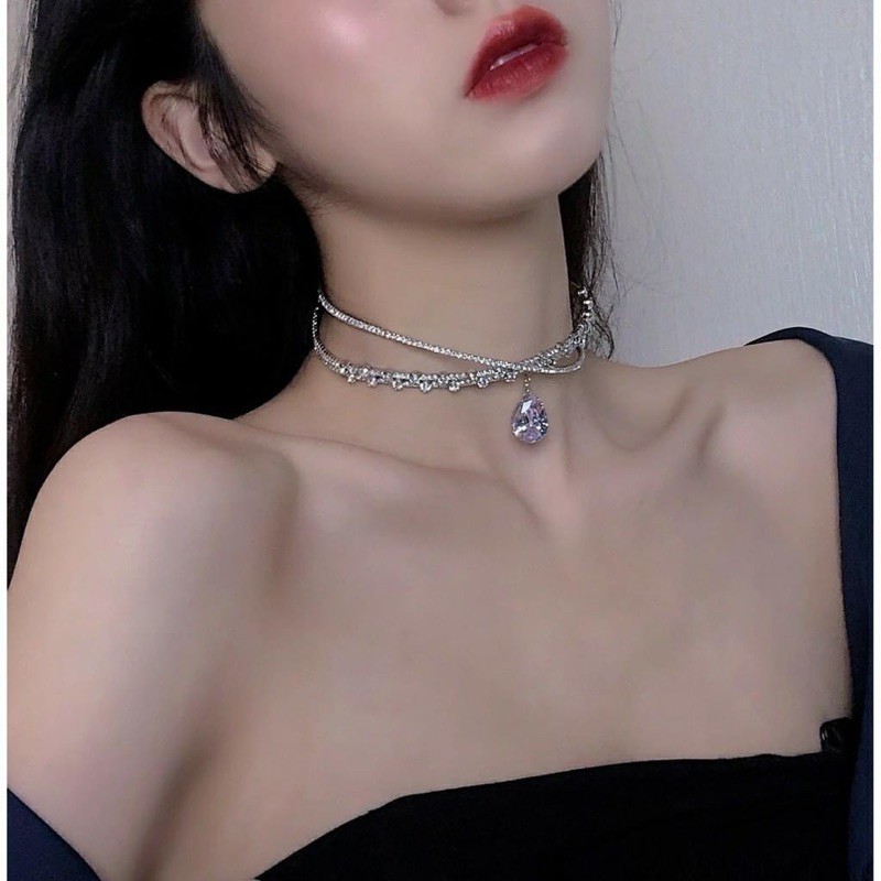 choker đá hạt lớn